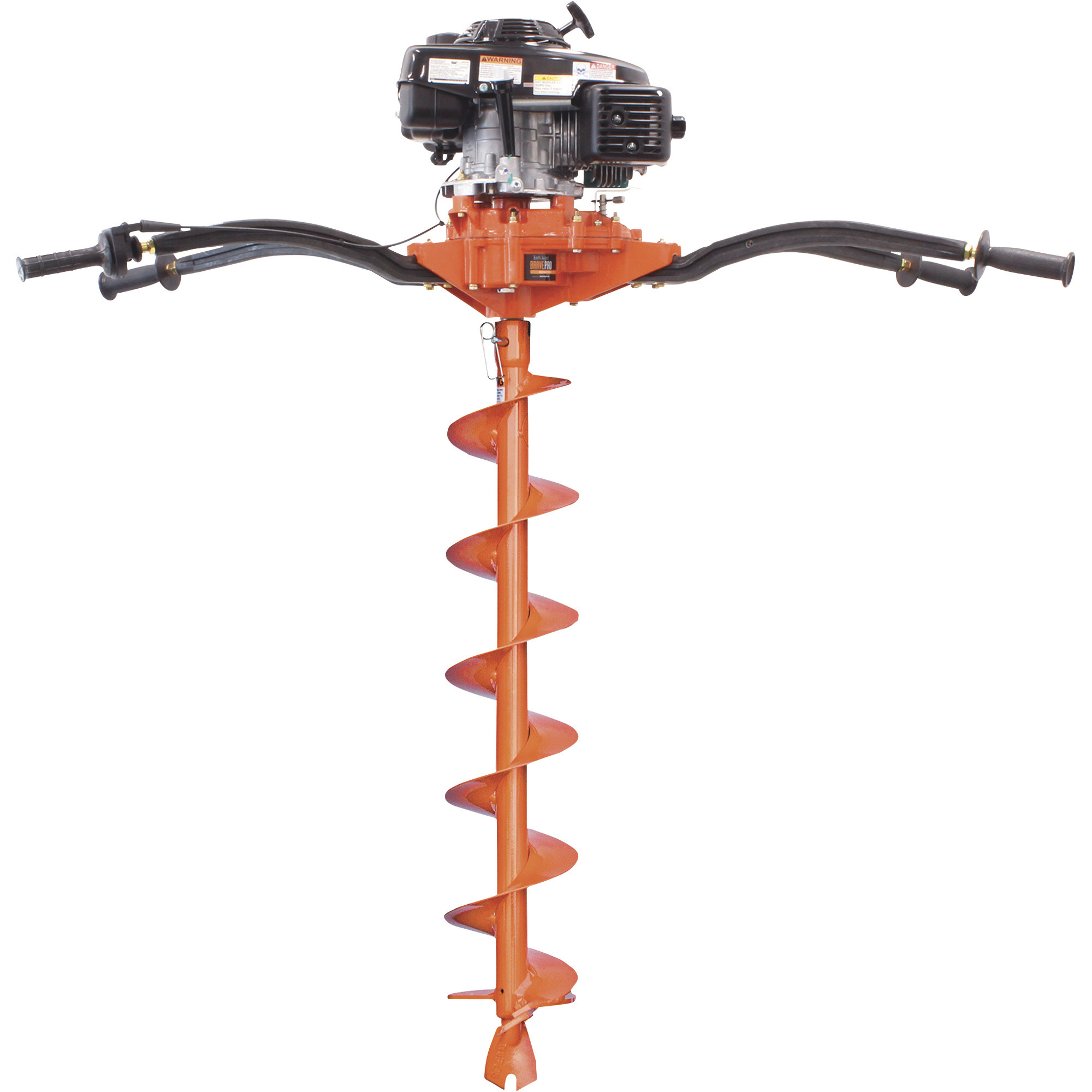 BravePro, TWO MAN AUGER, 1 3/8in. HEX, Auger Bit Diameter 18 in, Model# BRPA265H